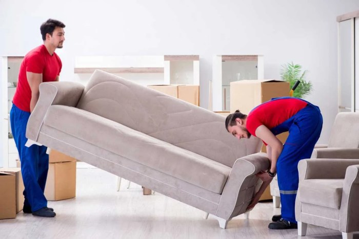 Furniture moving service