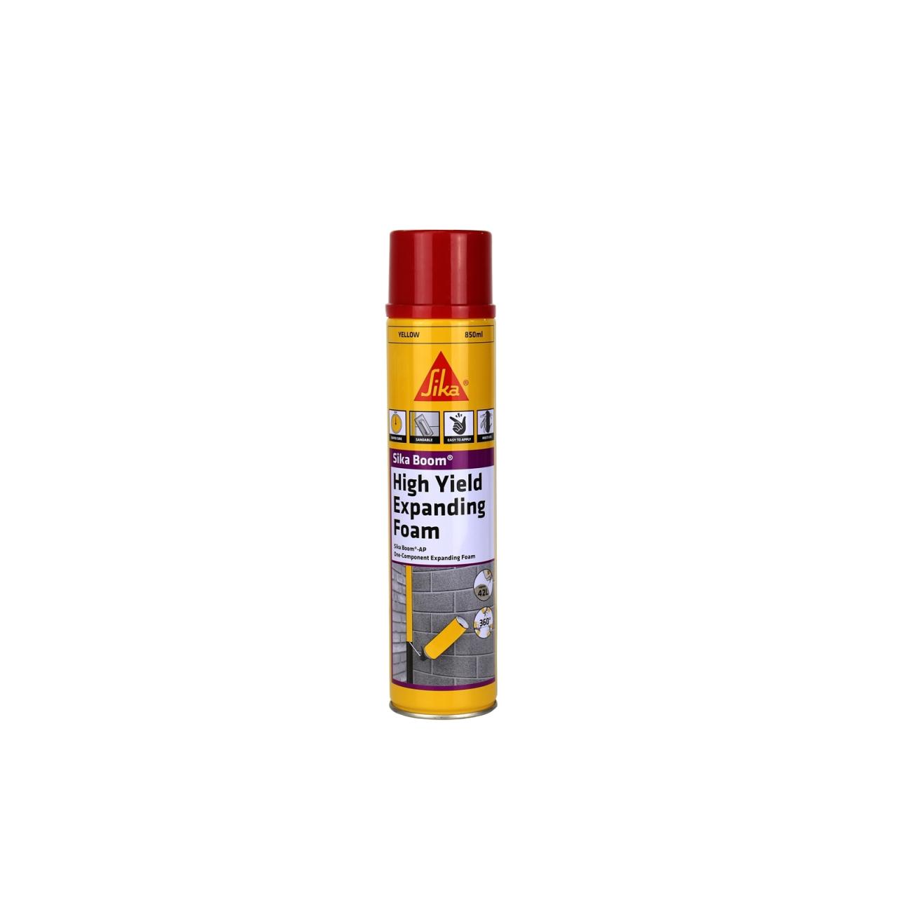 Sika boom foam filler expanding gun 750ml grade yellow light bunnings